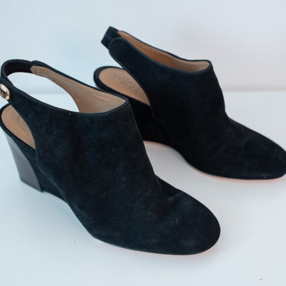 Tory Burch Marisa 85MM Open Back Wedge Bootie - Picture 4 of 6